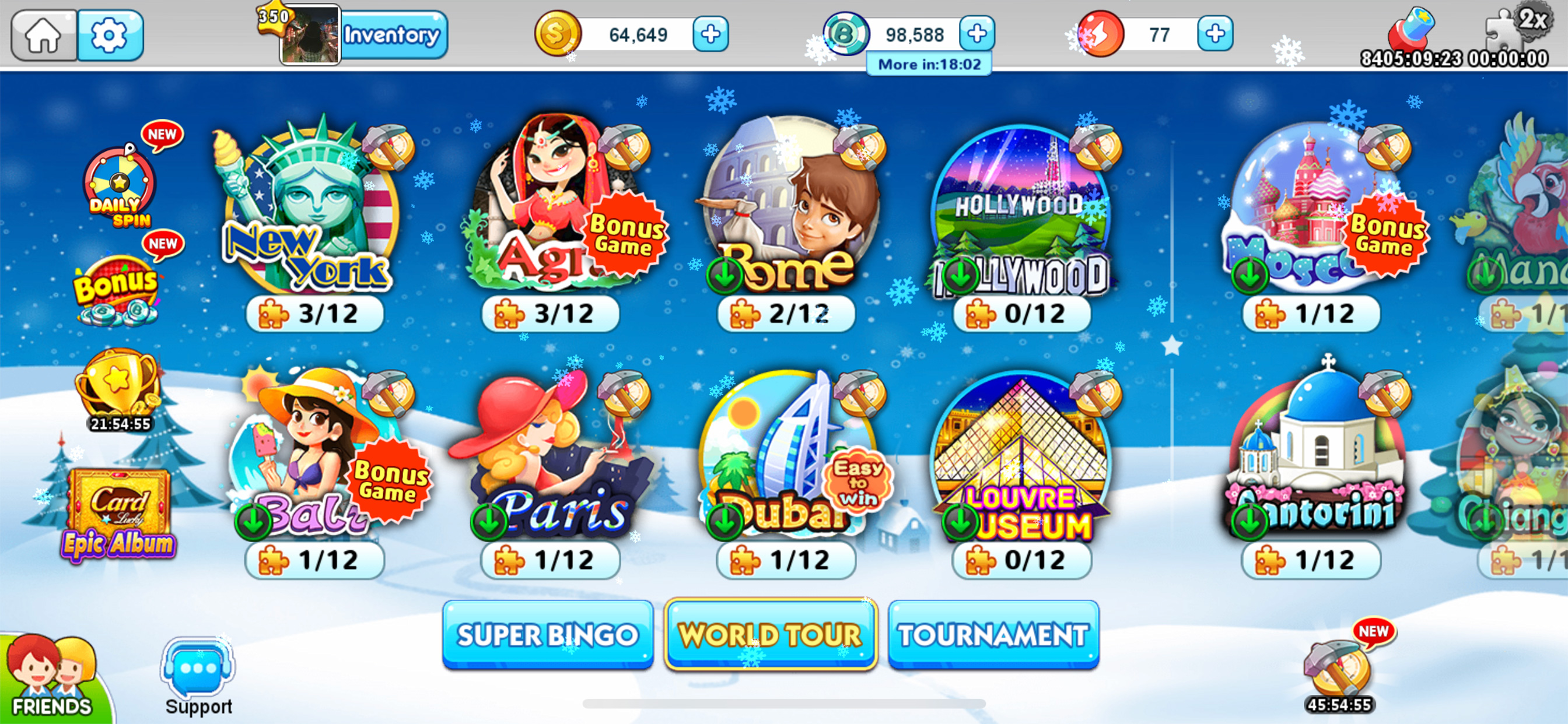 Bingo Holiday - BINGO Games