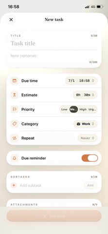 HavenZent iPhone screenshot