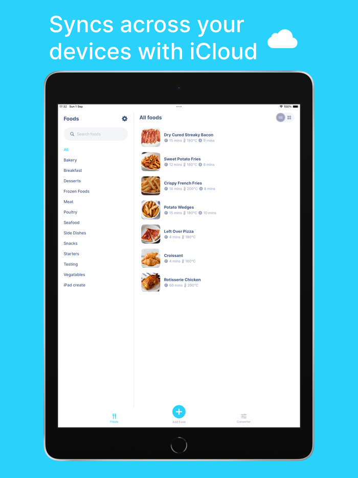 Air Tymer - Air Frying Times