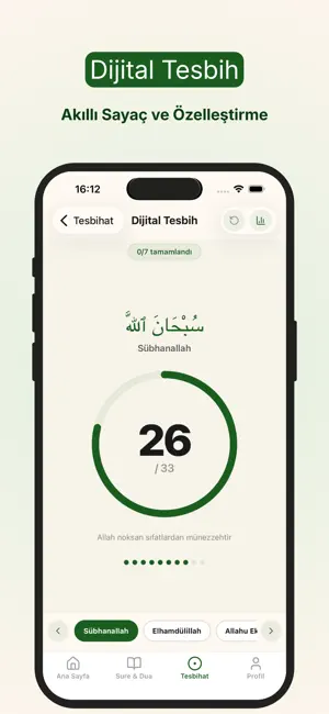 Tesbihatım Pro screenshot 1