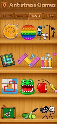 Mini Games Antistress Relaxing screenshot