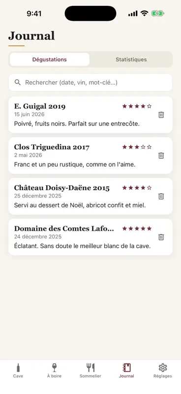 Caviste : cave à vin & scan screenshot 5 of 7