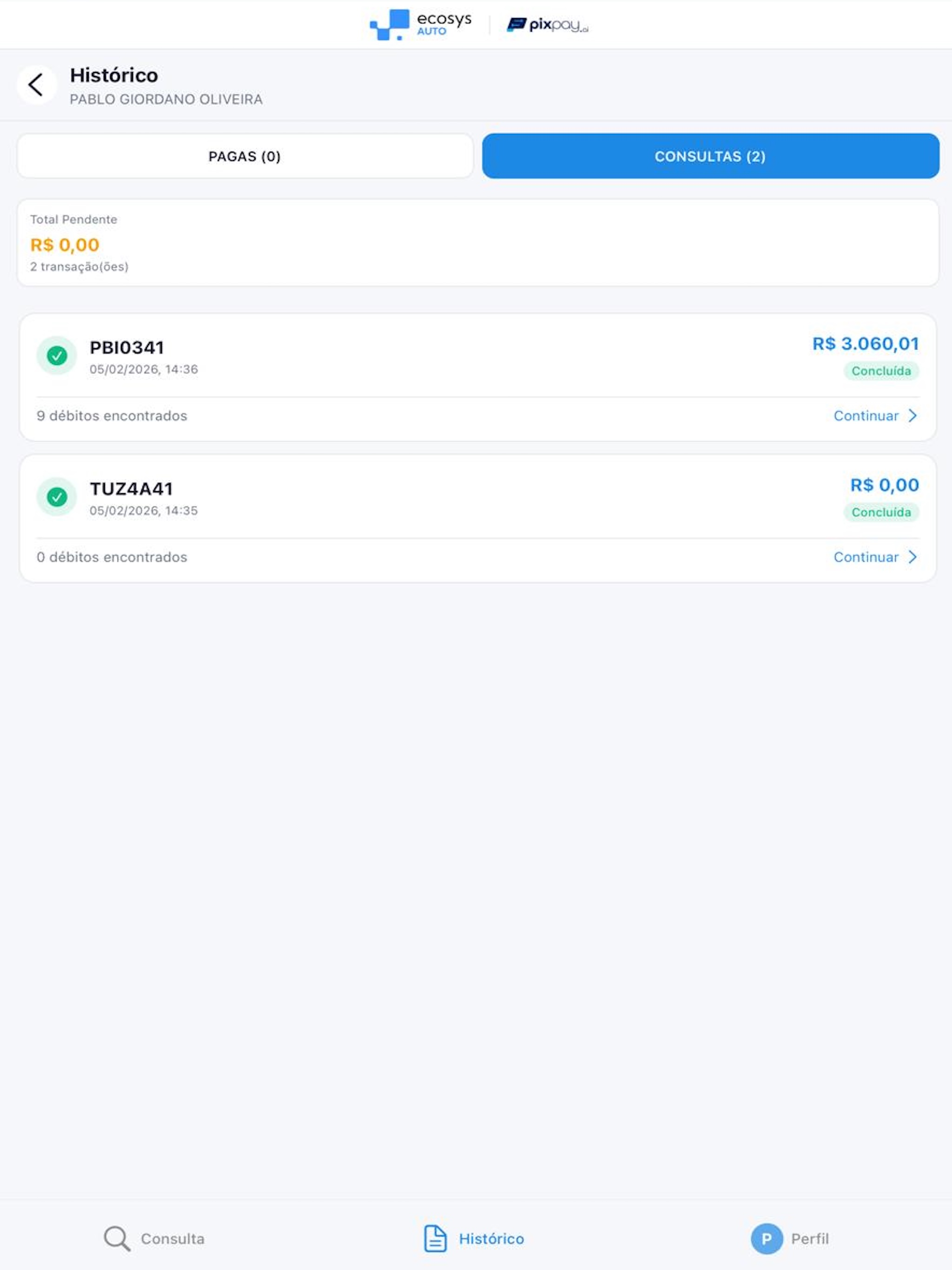 PlacaPay - Débitos Veiculares screenshot 12