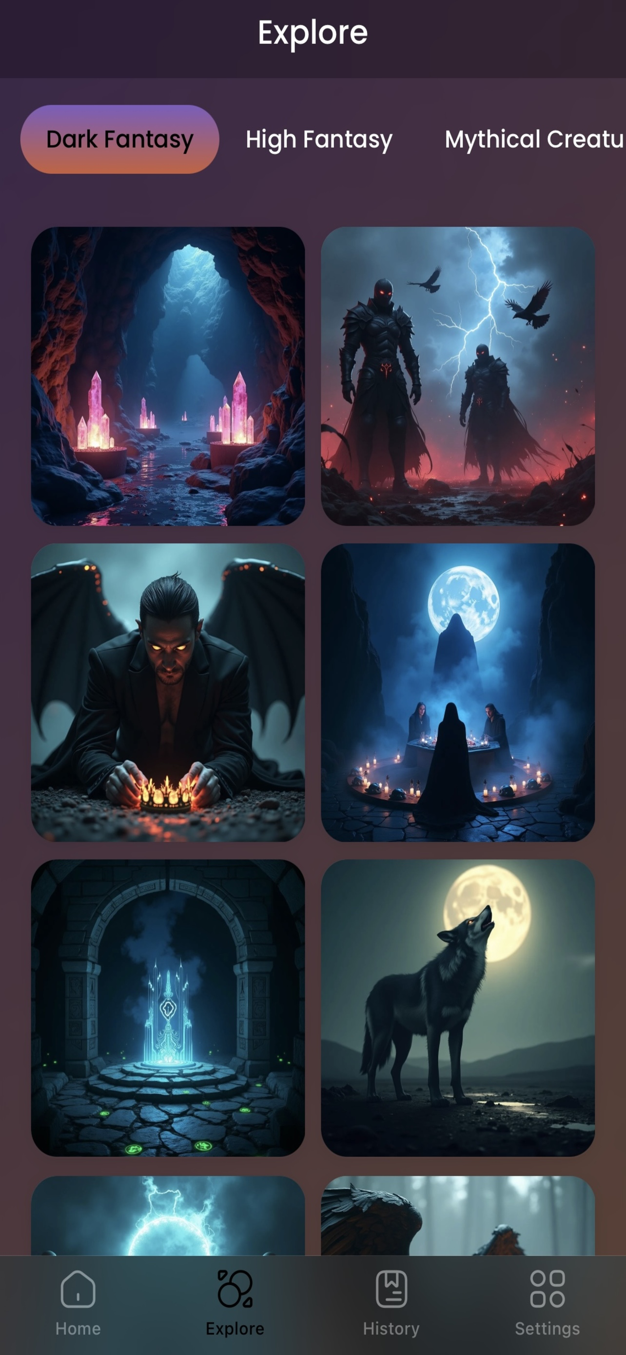 Fantasy AI: Art Creator