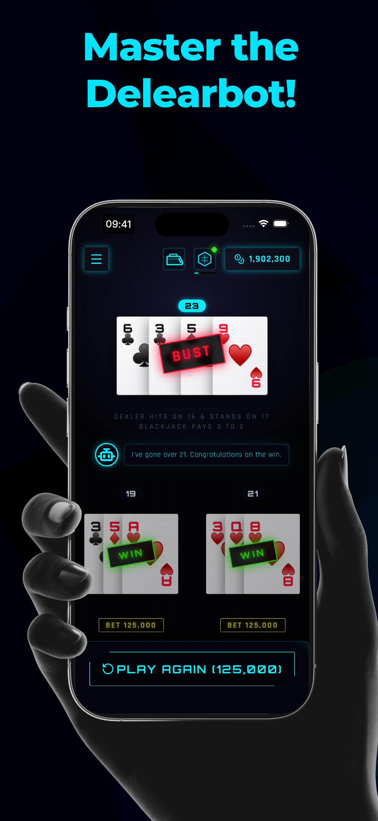 Neon Blackjack