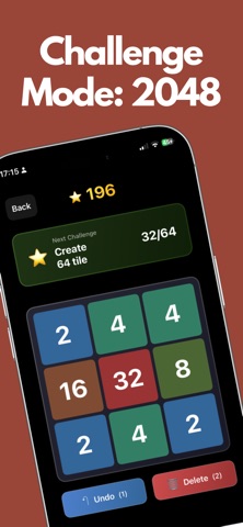 Challenge 2048 screenshot