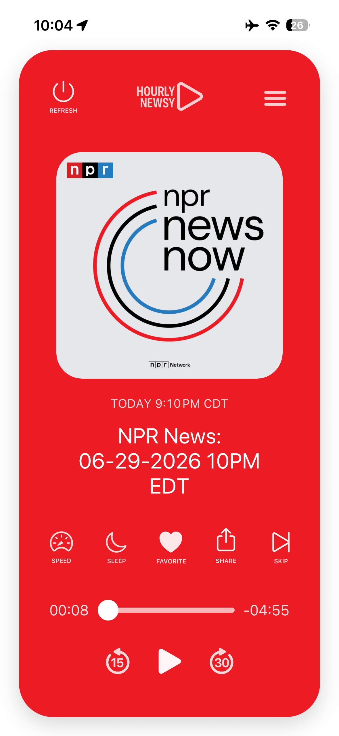Hourly Newsy screenshot 3
