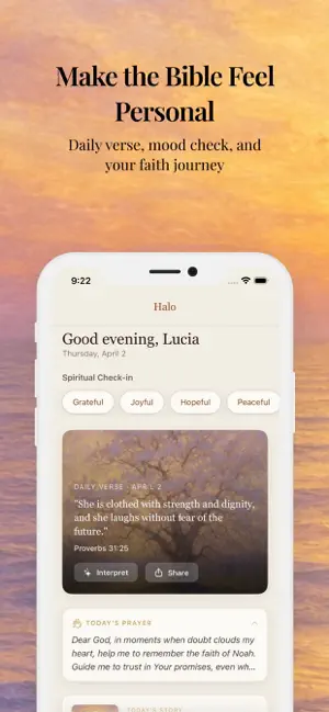 Halo: Bible Stories & Chat screenshot 2