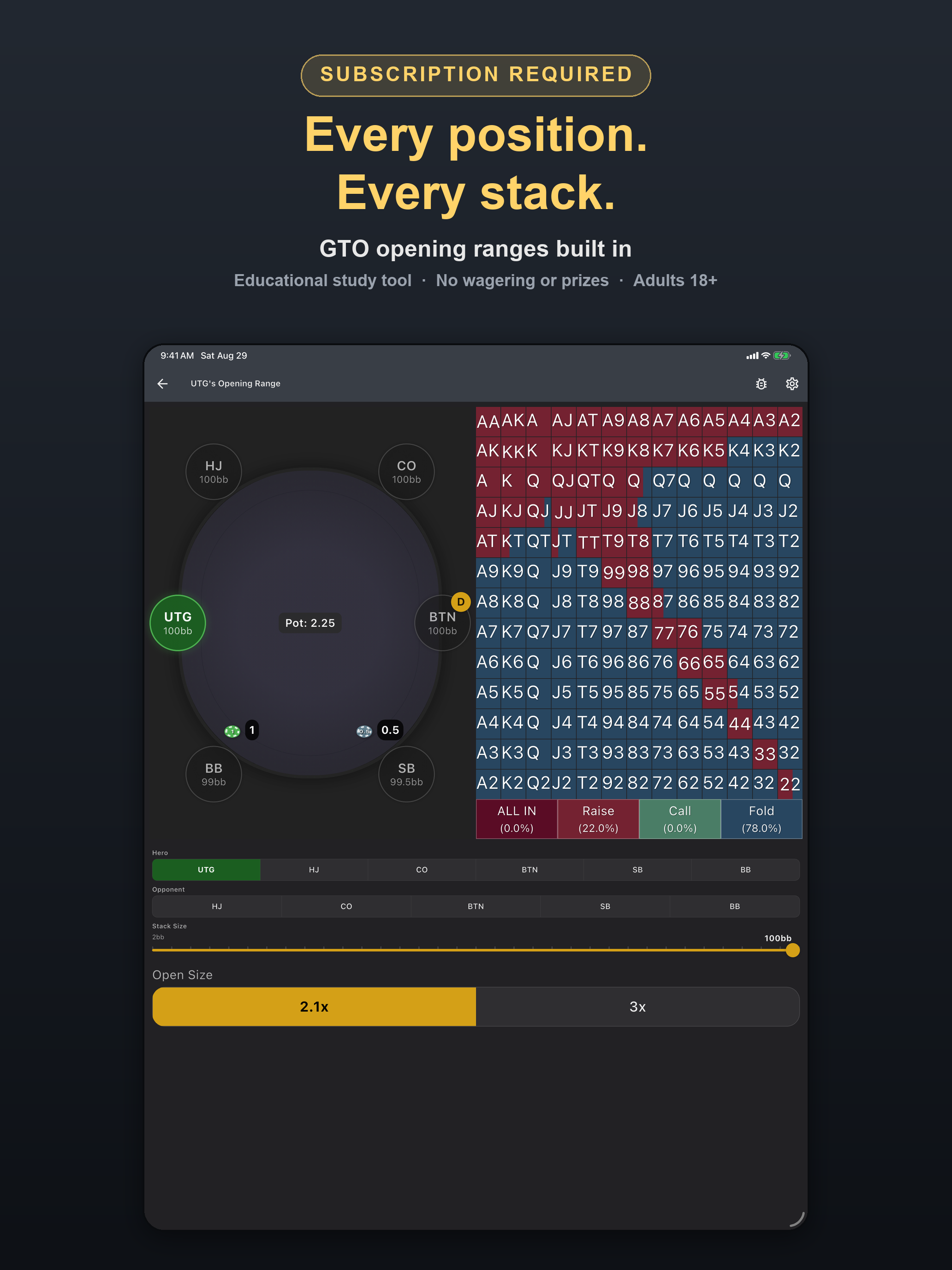 GTO Gecko: Poker Study screenshot 14