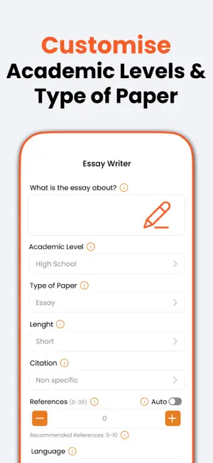 AI Essay Writer - ParaWriter screenshot 2
