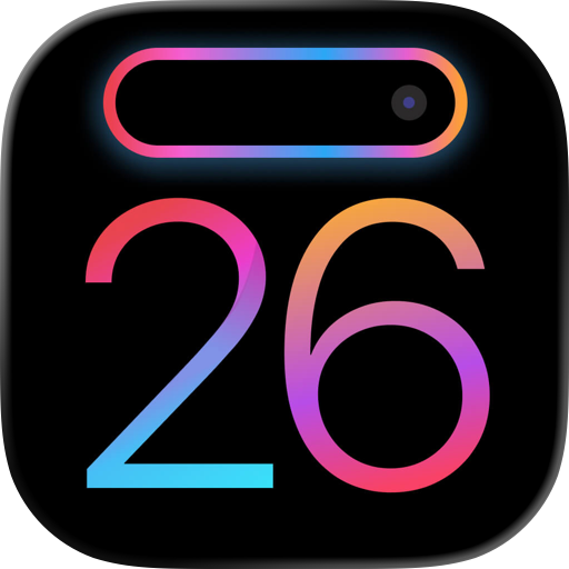 Glass Wallpapers OS 26 - 4K