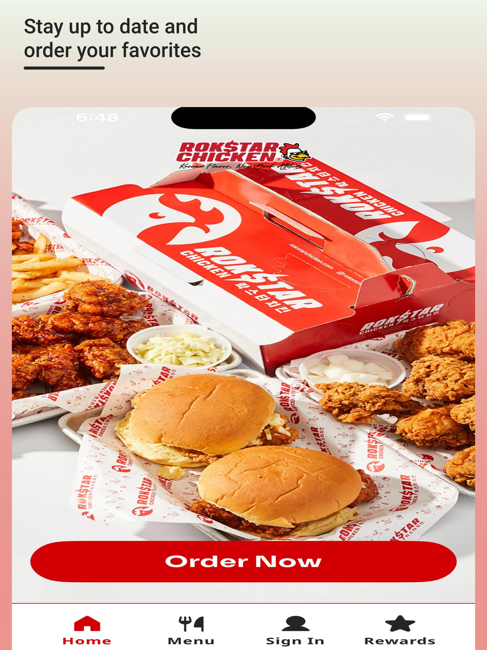 Rokstar Chicken To Go