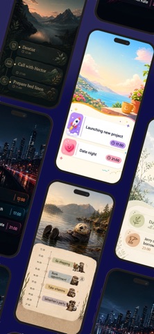 Daypaper AI Calendar Wallpaper iPhone screenshot