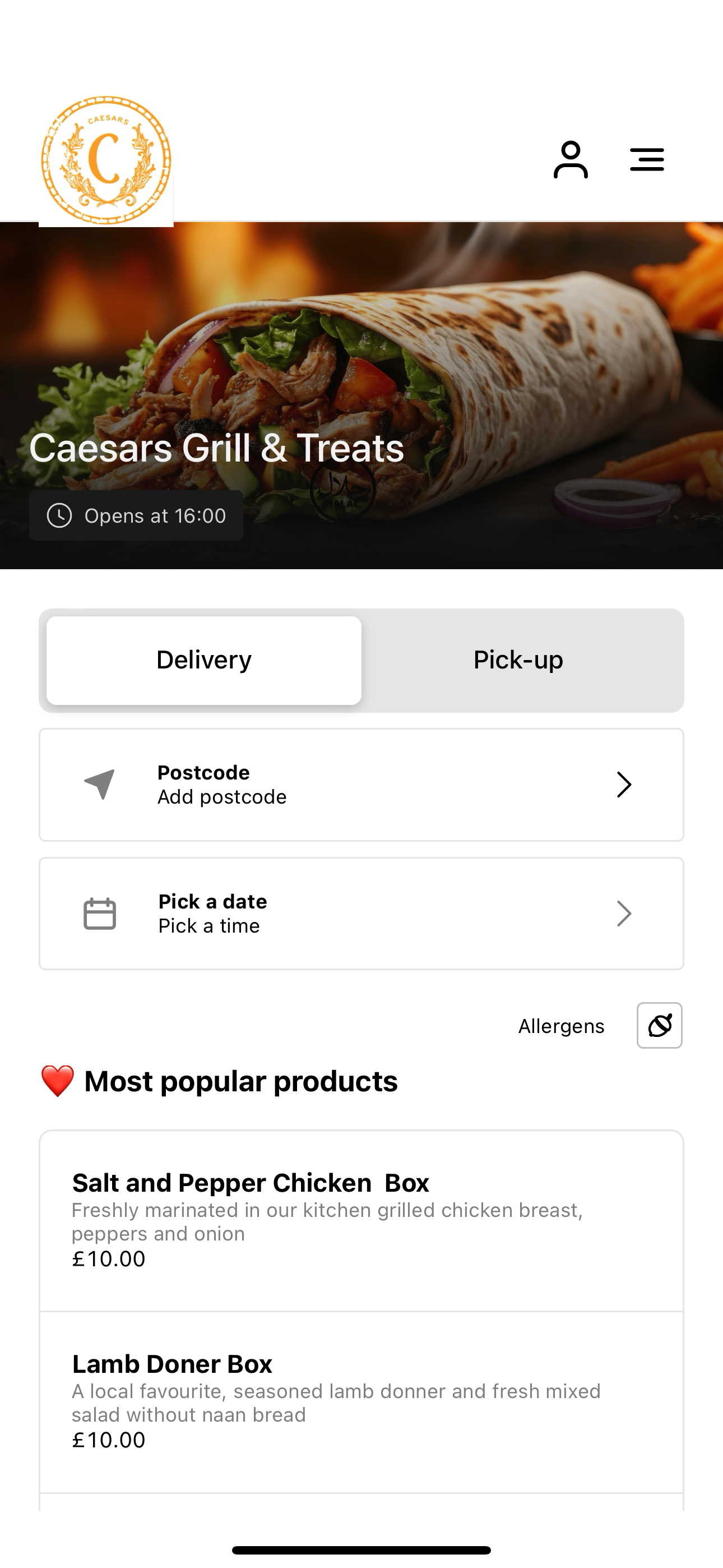 Caesars Grill & Treats screenshot 3