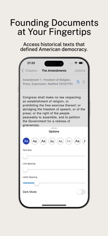 Constitution of United States. screenshot