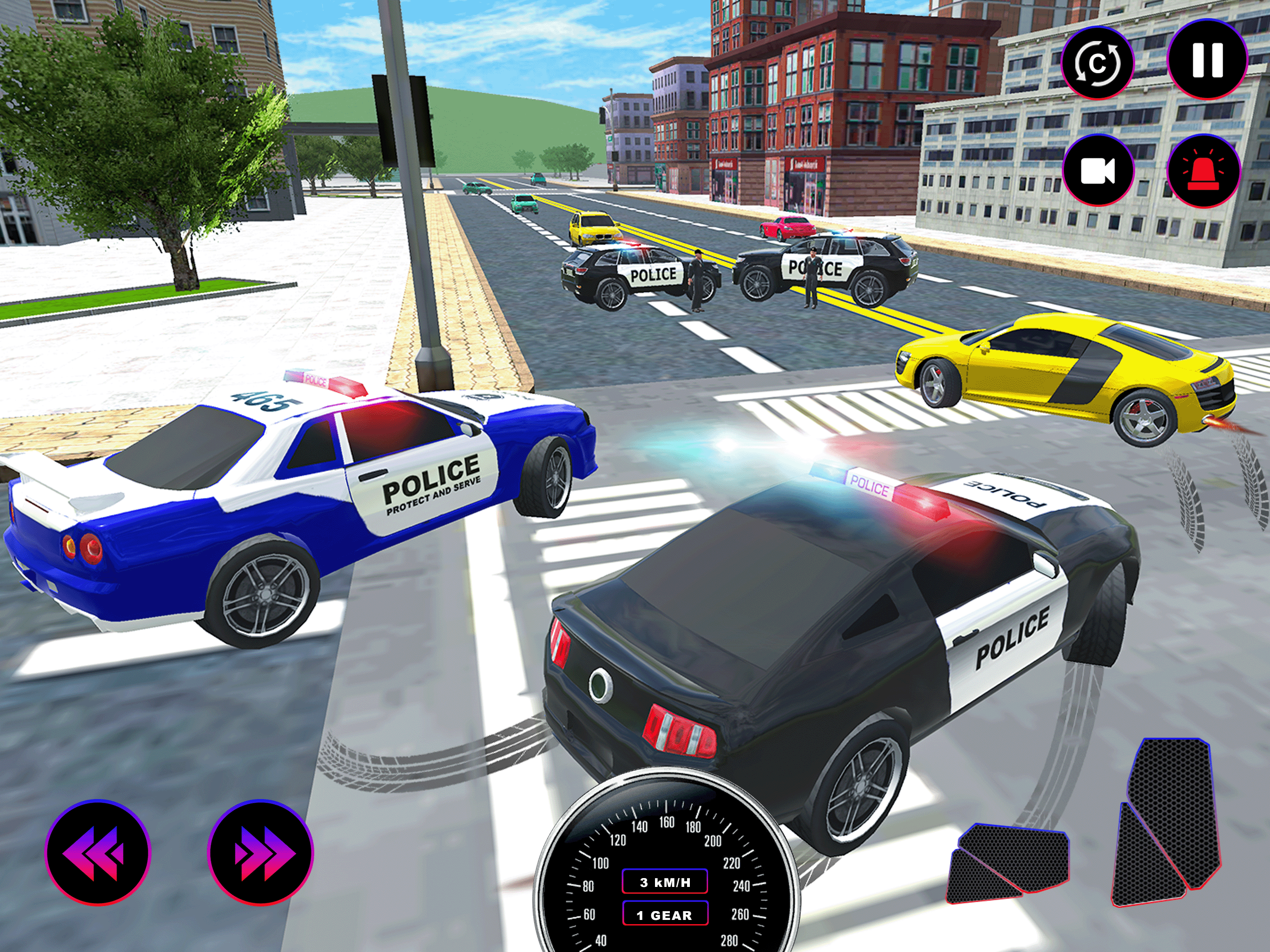 Police Car Skill Challenge screenshot 10