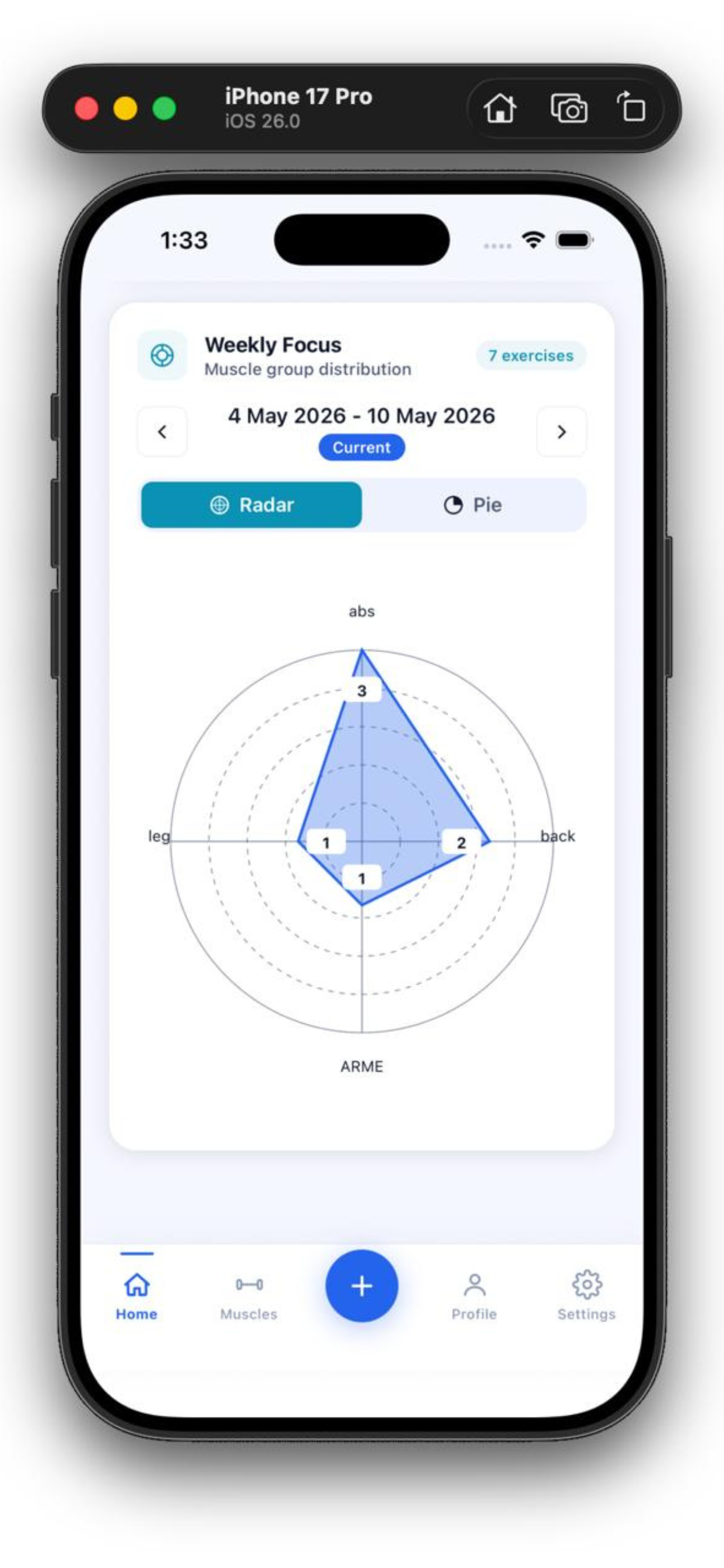 GymPalApp screenshot 3