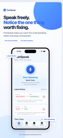 PostSpeak screenshot 1