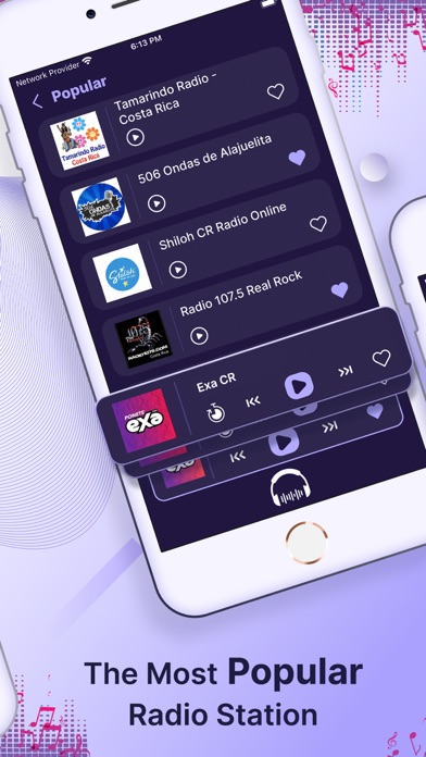 Screenshot #3 pour Live Costa Rica Radio Stations
