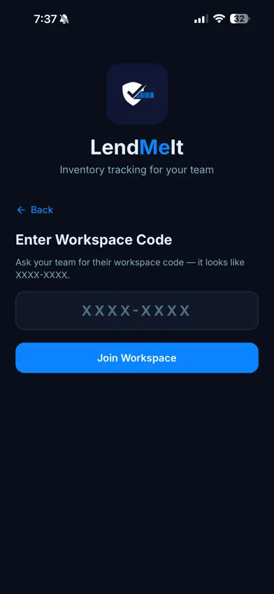 LendMeIt - Sign Out App screenshot 3