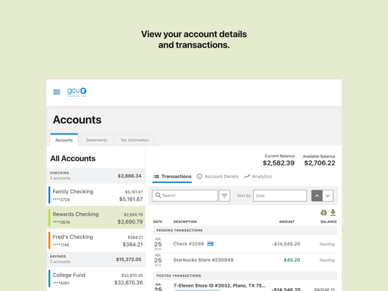 Screenshot #6 pour Guardian CU Mobile