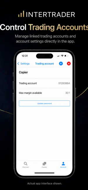 Intertrader Copy Trading screenshot 2
