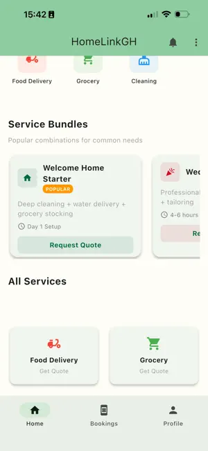 HomeLinkGH screenshot 2