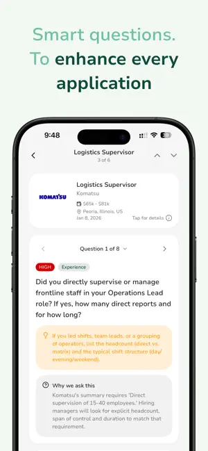 Sprout - AI Job Search iPhone screenshot 6