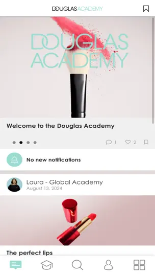 Screenshot von Douglas Academy App auf dem iPhone 3