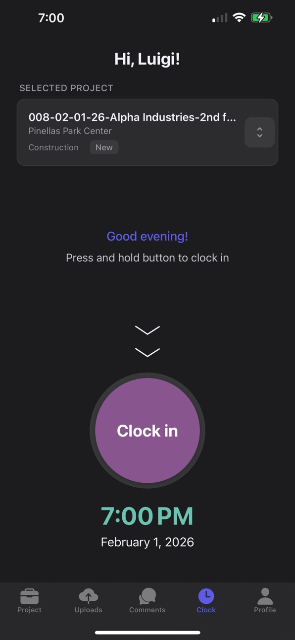 iPhone screenshot