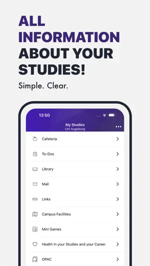 UniAugsburg App screenshot 3