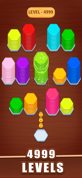 Hexa Sort 3D: Wood Sort Master Screenshot 5 of 5