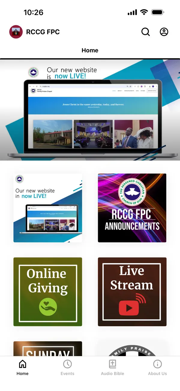 Screenshot #1 pour RCCG FPC