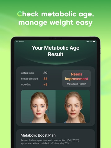 Calify - Calorie Tracker iPad screenshot