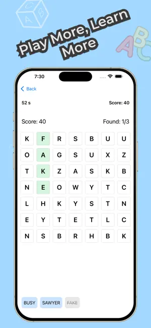 Word Search: Daily Puzzles Fun screenshot 1