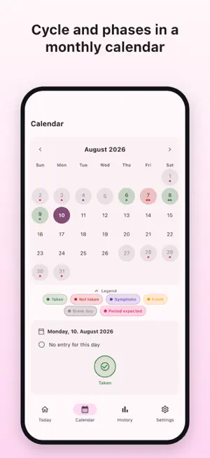 Pill Reminder: Birth Control screenshot 3