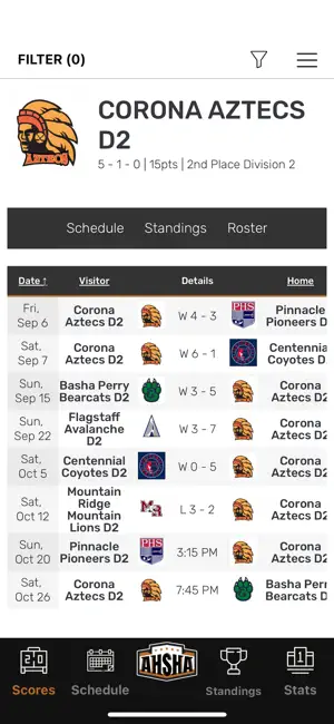 AHSHA Hockey screenshot 4