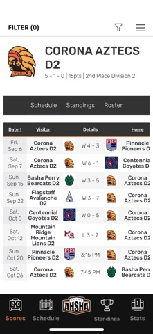 AHSHA Hockey Screenshot 4 of 4