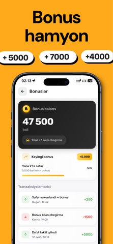 ABS Go: Taksi & yetkazish iPhone screenshot