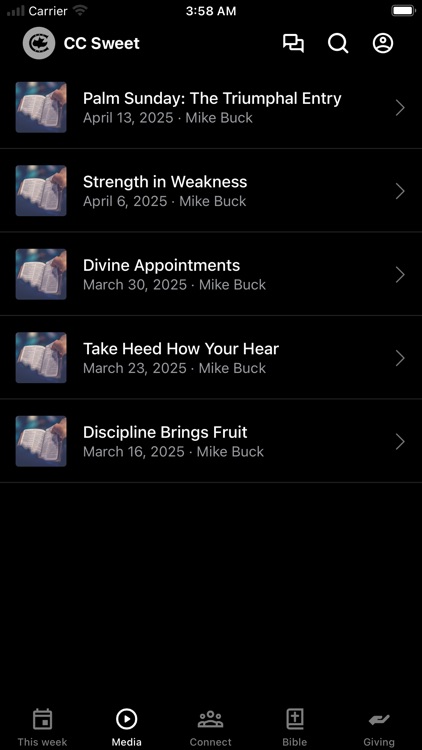 Calvary Chapel Sweet