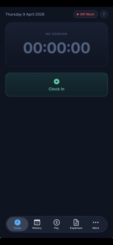 WorkLog 2026 screenshot