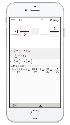 Fraction Calculator 4in1 iPhone image 3