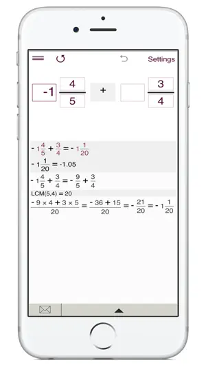 Fraction Calculator 4in1 screenshot 3