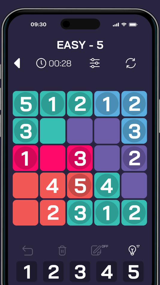 #1. Solve the Grid: Colored Sudoku (iOS) 由: MigoApps, LLC