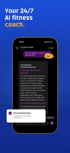 KaizenAI: Workout & Fitness screenshot 2
