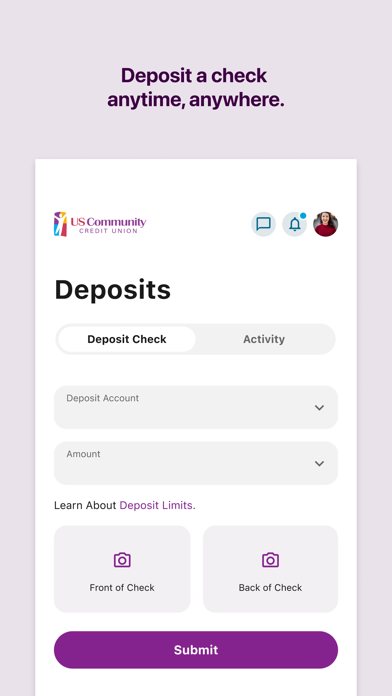 US Community CU iPhone screenshot 5 - Finance app