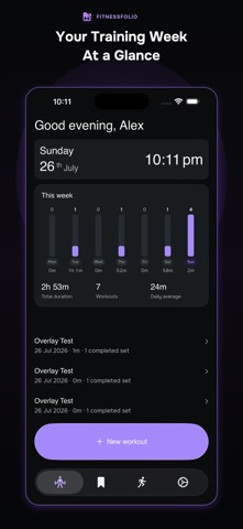 FitnessFolio: Gym Workout Log screenshot