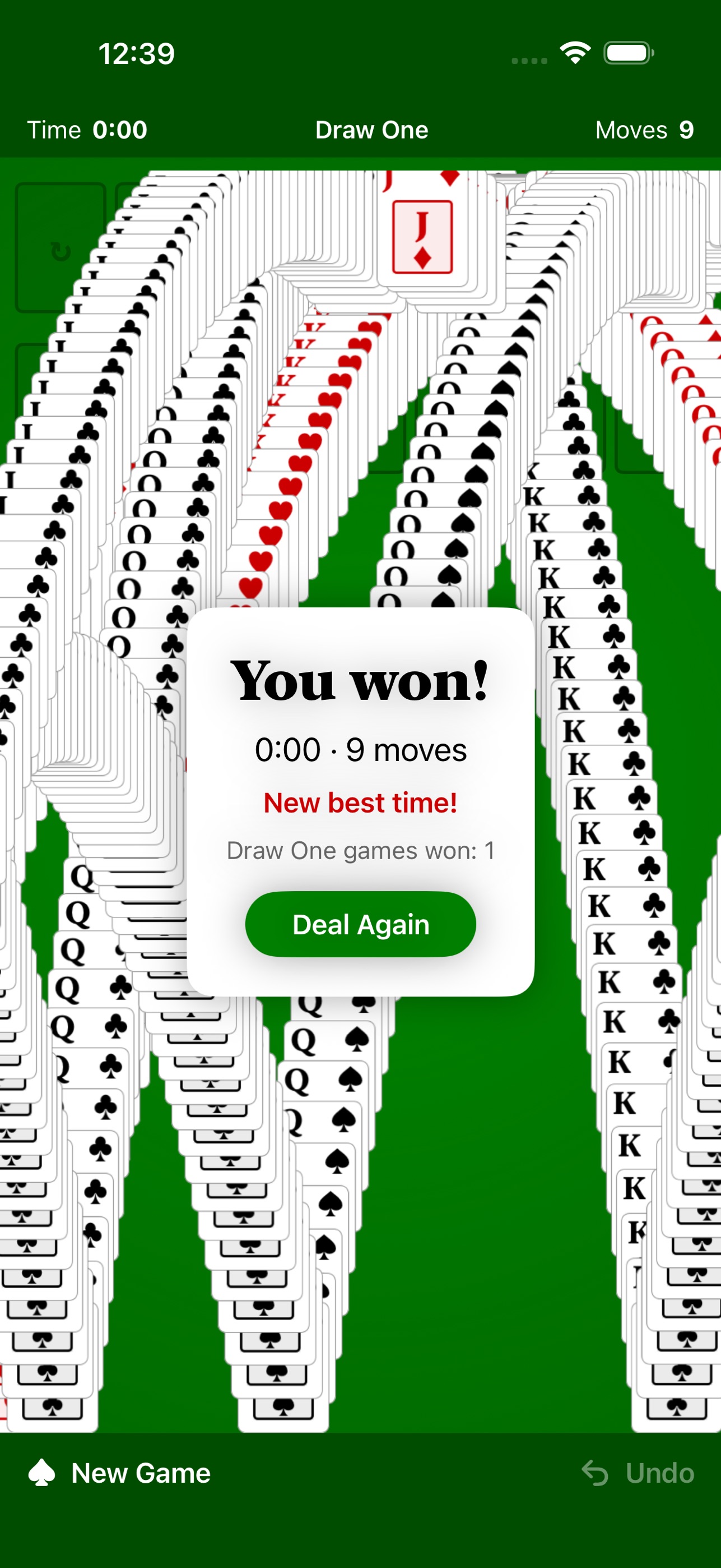 Screenshot 3 of Solitaire: Retro Edition
