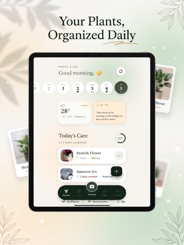 Plant Identifier & Care: Flori iPad screenshot