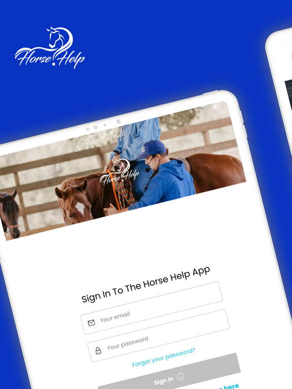Horse Help iPad screenshot 1 - Education app